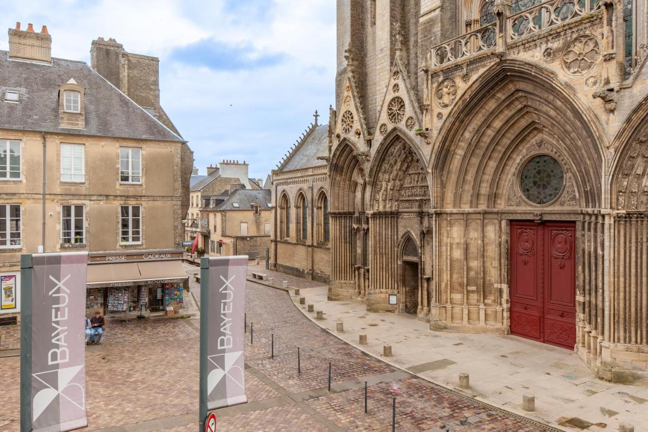 Cathedrale - Charmant Appt Pour 4 Bayeux Luaran gambar